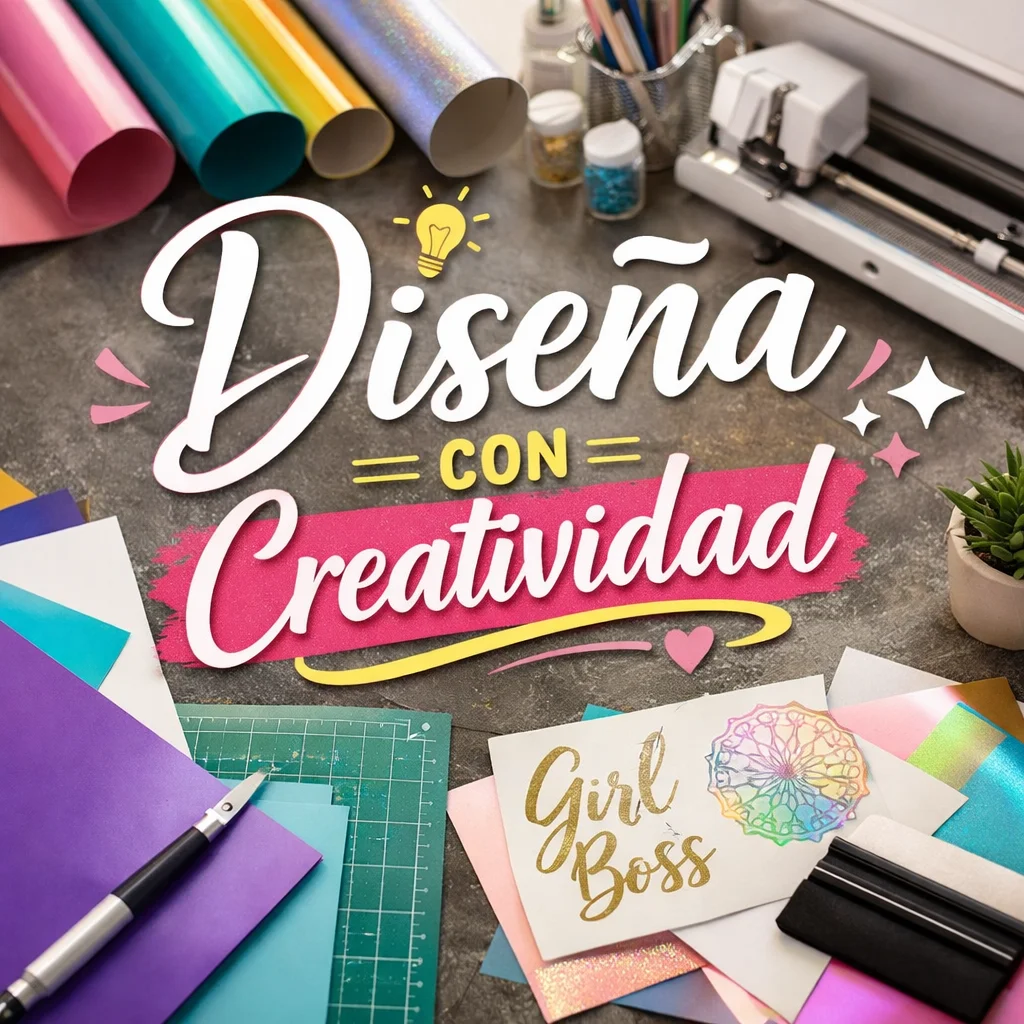 Estampa y Emprende: aprende a diseñar, estampar y vender con vinilos