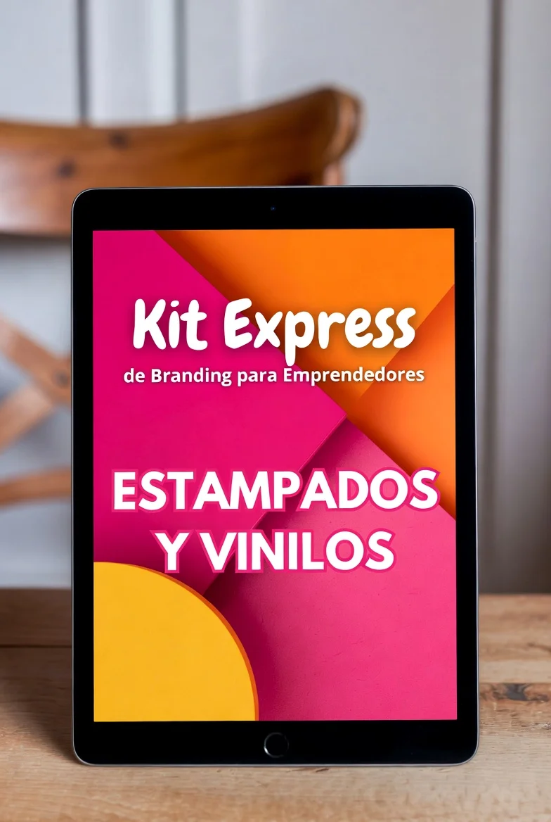 Mockup del Kit Express de Branding para Emprendedores
