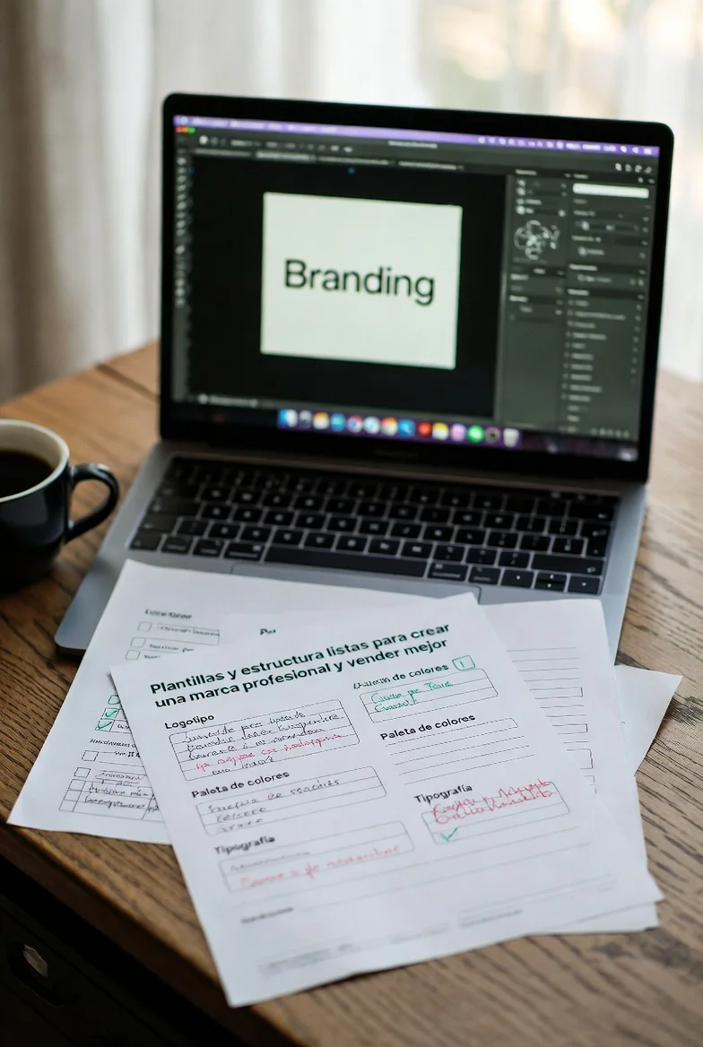 Plantillas de branding para emprendedores y pequeños negocios